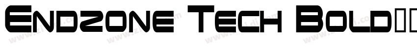 Endzone Tech Bold字体转换